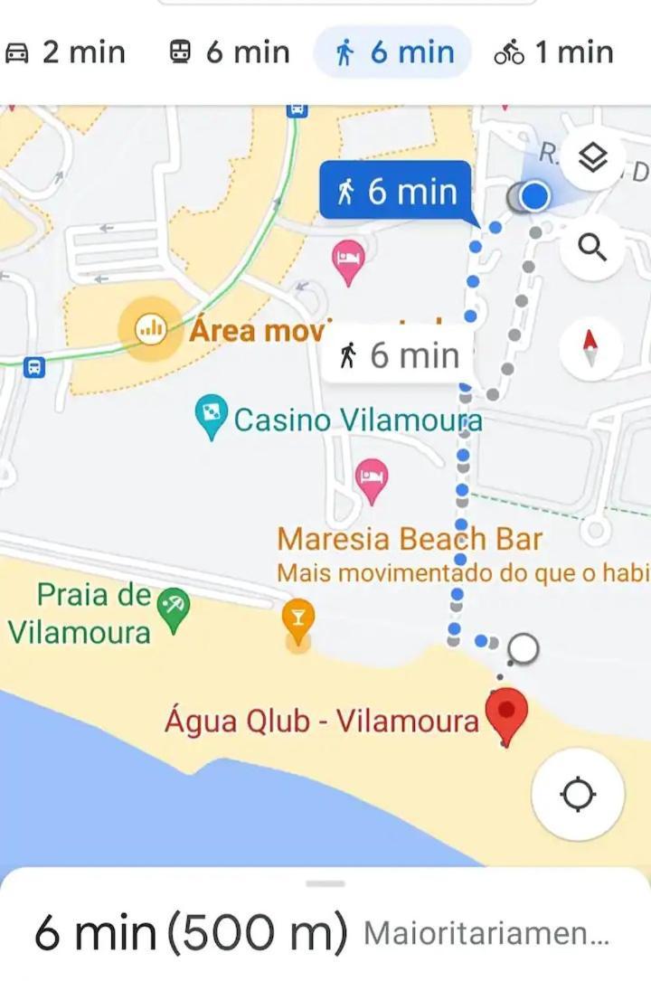 Moradia Geminada V0 - Localizacao Central - Privada Quarteira Bagian luar foto